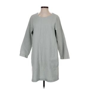 Prairie Underground Textured Long Sleeve Shirft Shirt Dress Size Small